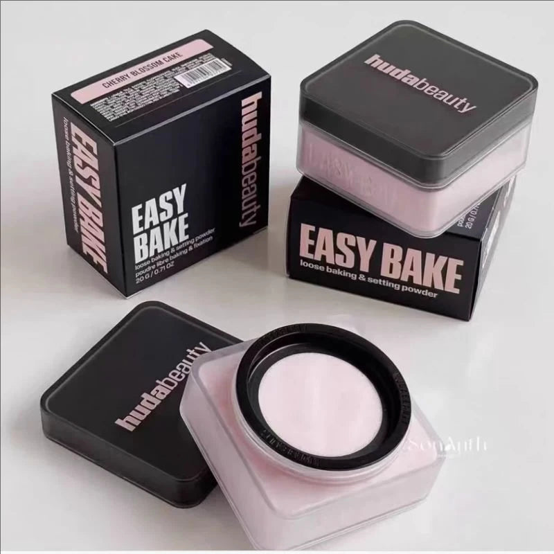Huda Beauty Delicate Setting Powder Lasting Without Shedding Makeup Control Oil Locking Moisture Create Zero Pore Base Makeup