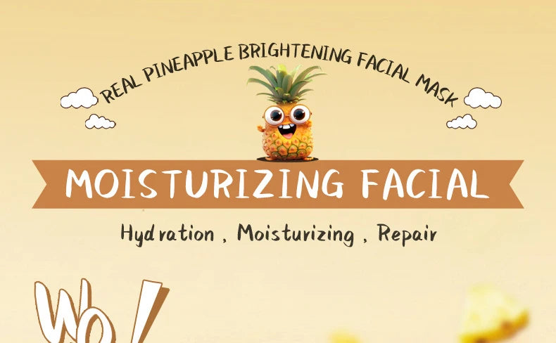 8pcs SADOER Fresh Fruits Face Mask Facial skincare Moisturizing Brightening Firming Hydrating Facial Masks for Face Skin Care