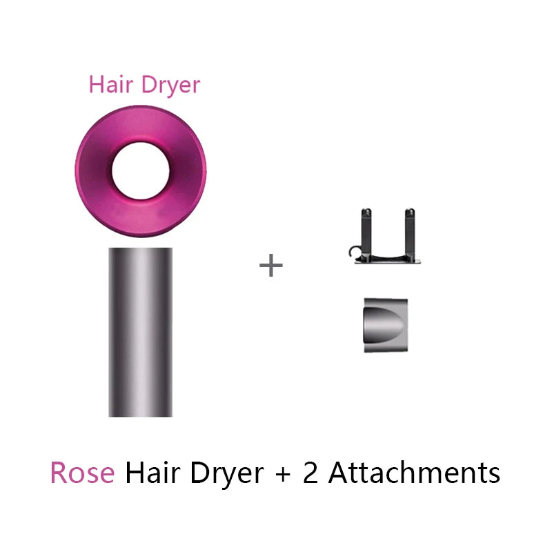 Ion Hair Dryer with Curls Diffuser 5 In 1 Super Ionic Hairdryer Woman Electric Barber Blower Leafless Professional Dry Machine