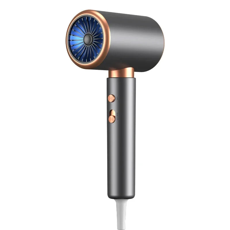 HOMEFISH 2000W Salon Hair Dryer with Hot/Cold Air Brush Negative Ionic Technology 5th Gear Strong Power Hairdryer without Comb
