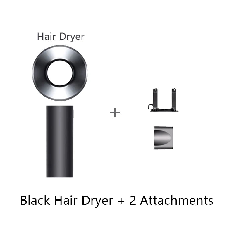 Ion Hair Dryer with Curls Diffuser 5 In 1 Super Ionic Hairdryer Woman Electric Barber Blower Leafless Professional Dry Machine