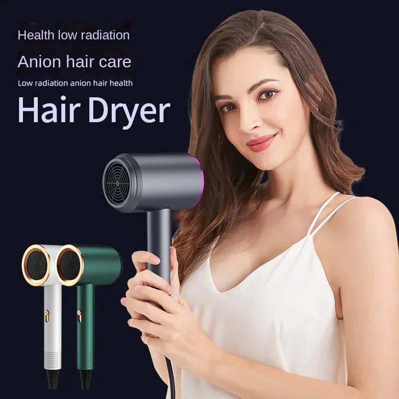 2025 High-quality Hair Dryers Professional Turbocharged Electric Combs Strong Wind Low Noise Free Delivery